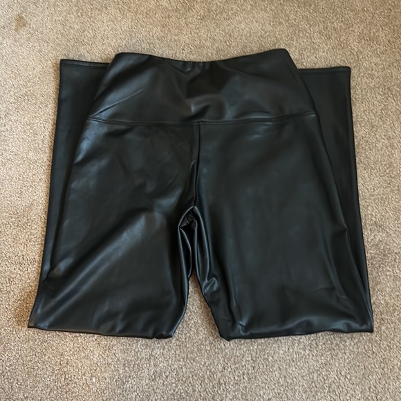 Joie Faux Leather Pants - Picture 2 of 3